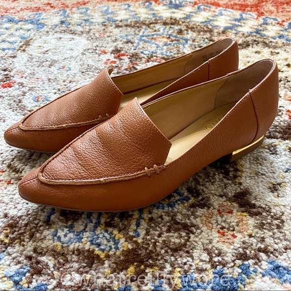 Franco Sarto "Starland" Leather Point Toe Shoes - Picture 4 of 10